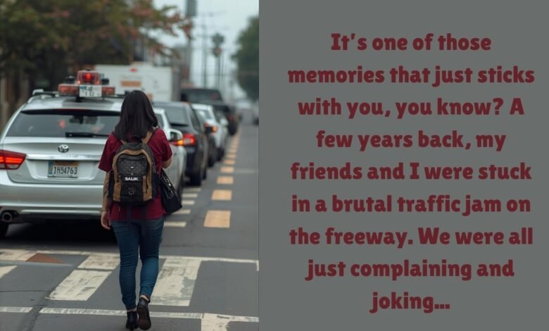 A Woman Begged Us For Help In Traffic