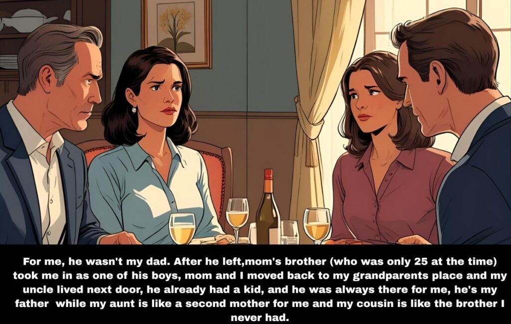 I Told My Stepmom To Buy My “Real” Dad