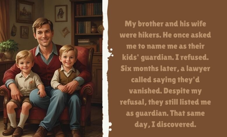 My Brother Asked Me To Raise His Kids