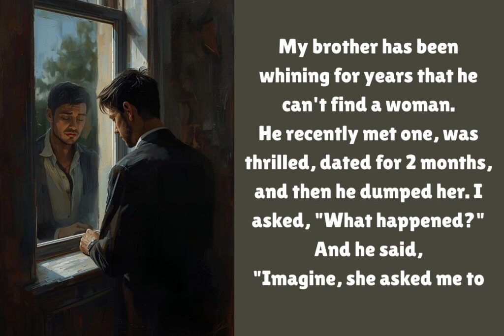 My Brother Dumped The First Woman Who Loved Him