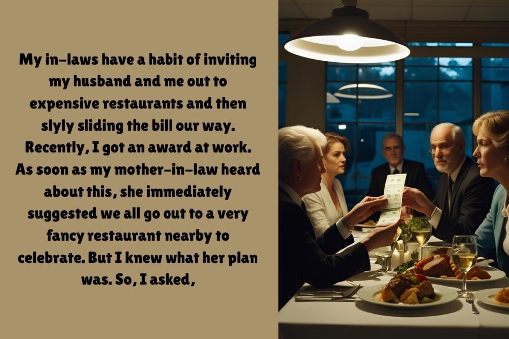My In-Laws Kept Handing Us The Bill