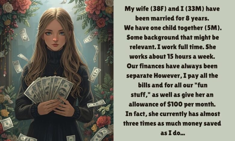 She Makes Three Times My Savings