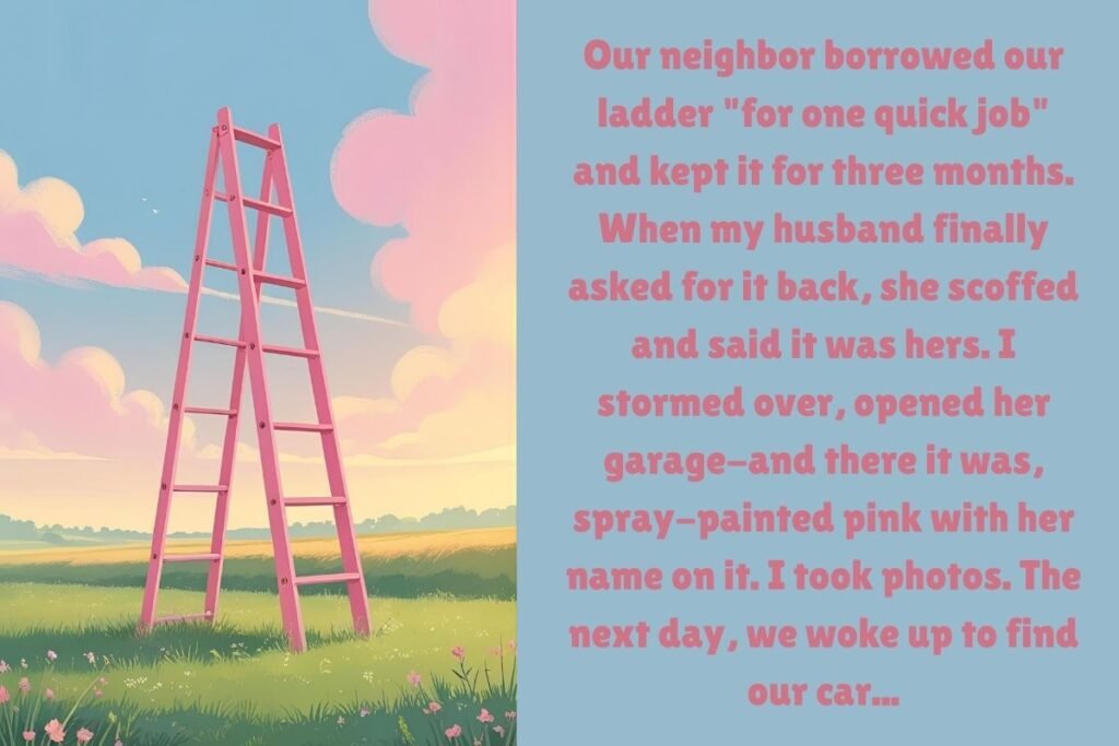The Ladder She Painted Pink