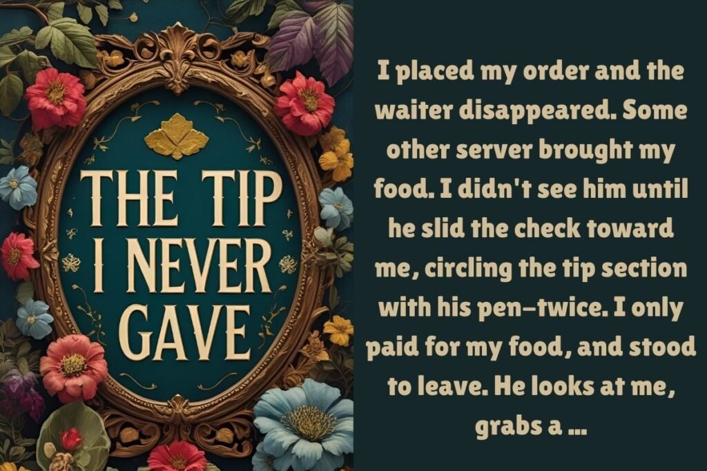 The Tip I Never Gave