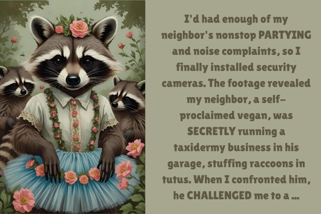 The Vegan With the Raccoons in Tutus