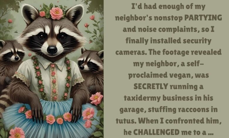 The Vegan With the Raccoons in Tutus