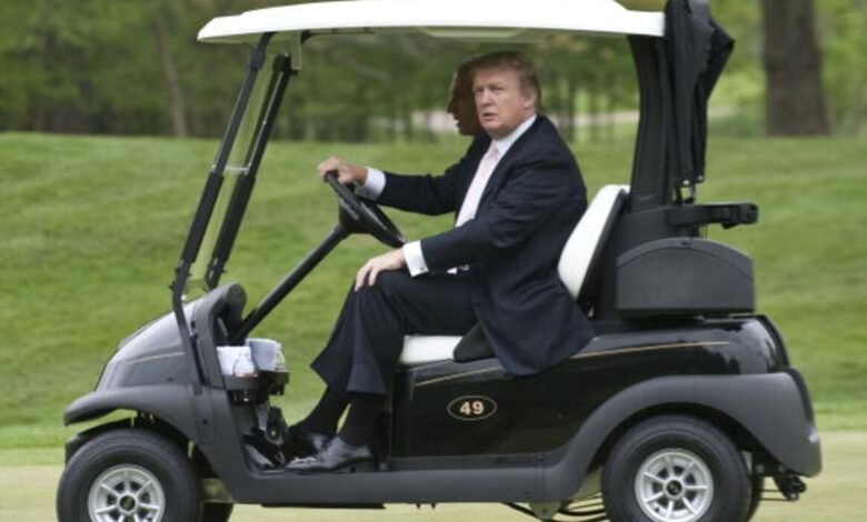 Trump Golf Course Towel