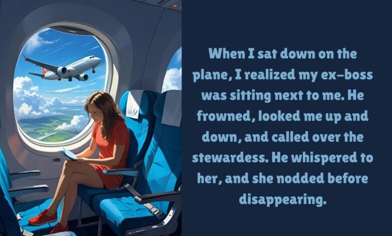 WHEN I SAT DOWN ON THE PLANE
