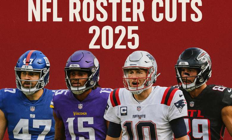 nfl roster cuts 2025