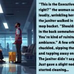 Airport Lounge Guest Laughed
