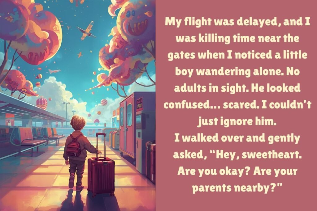 I Saw A Lost Child In The Airport