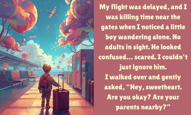 I Saw A Lost Child In The Airport