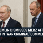 Kremlin Dismisses Merz After Putin