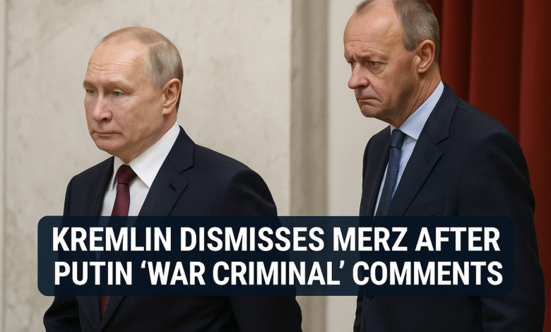 Kremlin Dismisses Merz After Putin