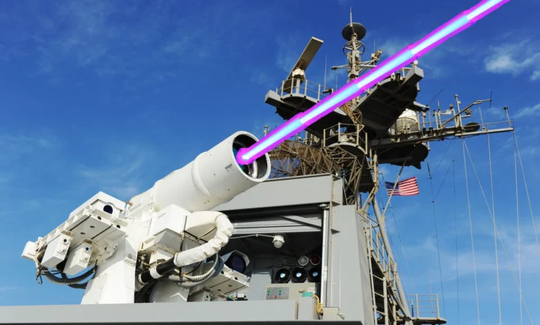Laser Wars China vs Britain