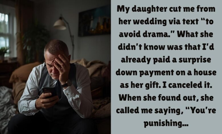 My Daughter Cut Me From Her Wedding