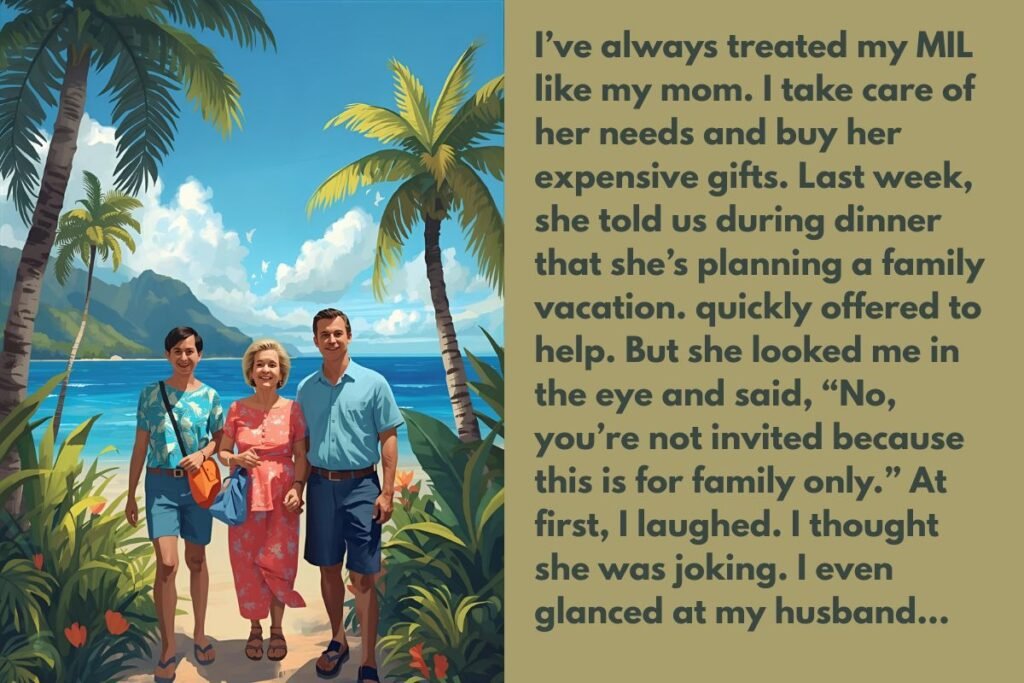 My Mother-In-Law Cut Me Out Of The Family Trip