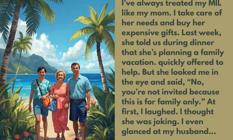 My Mother-In-Law Cut Me Out Of The Family Trip