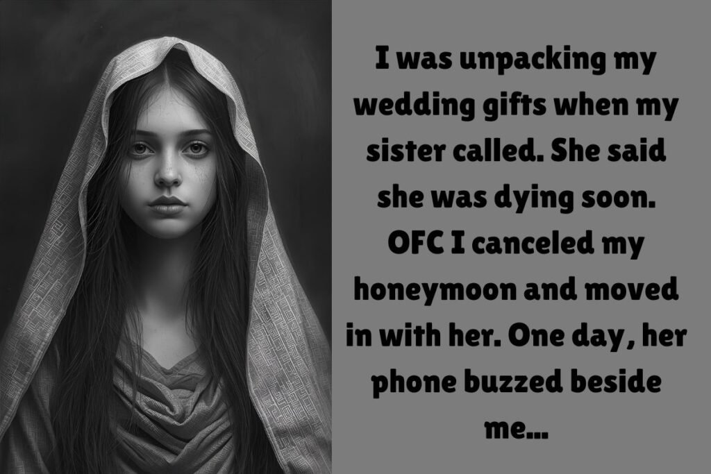 My Sister Said She Was Dying.