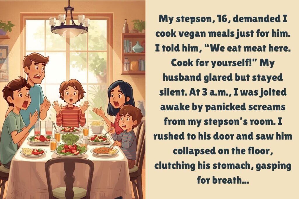My Stepson Demanded Vegan Meals