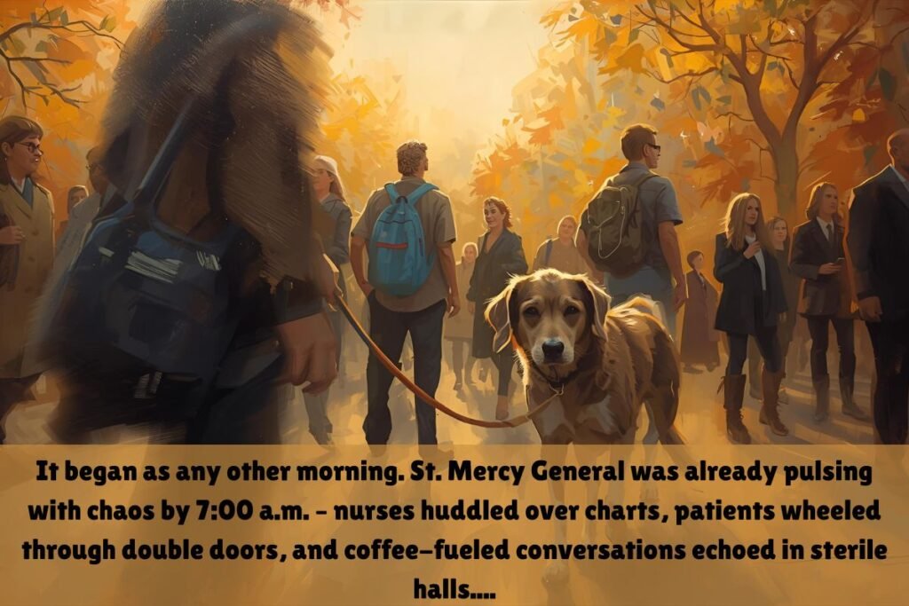 No One Noticed the Dog at First