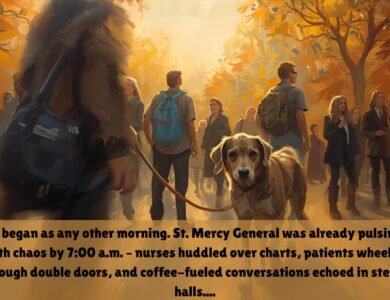 No One Noticed the Dog at First