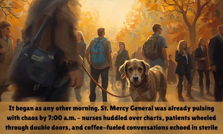 No One Noticed the Dog at First