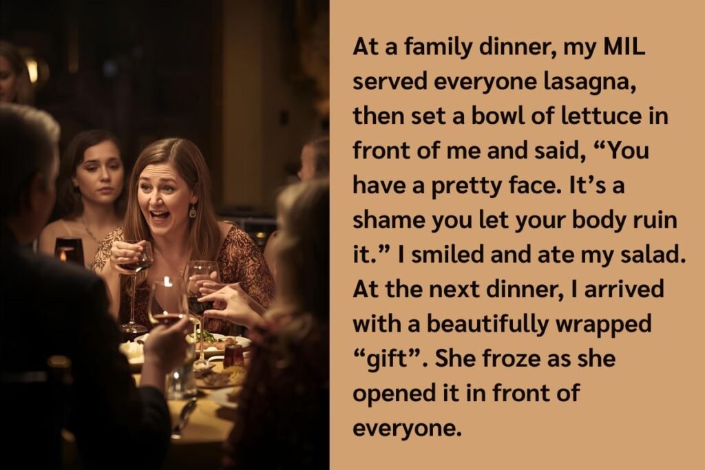 She Mocked My Weight At Every Family Dinner