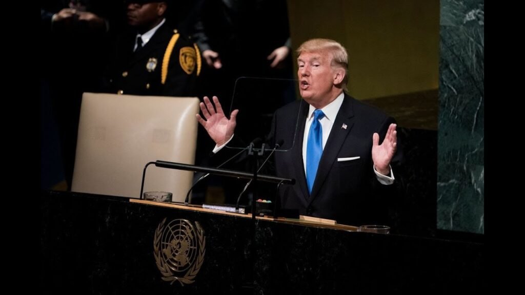 Trump Explosive UN Speech