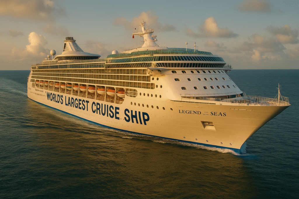 World's Largest Cruise Ship Legend of the Seas Floated First