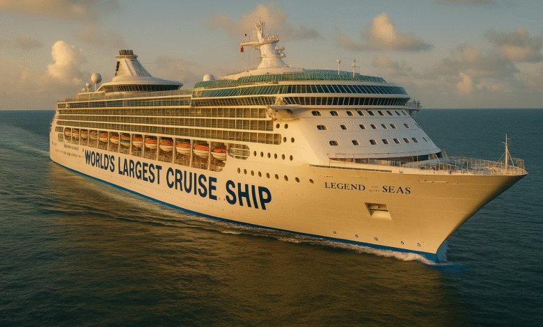 World's Largest Cruise Ship Legend of the Seas Floated First