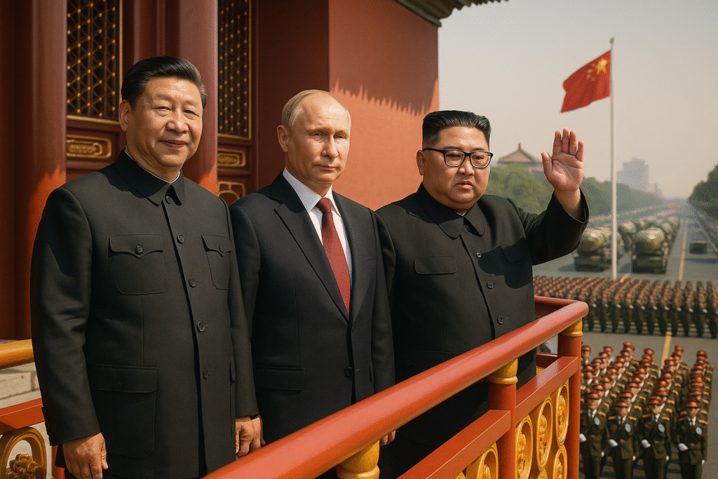 Xi, Putin, Kim Unite at Beijing Parade