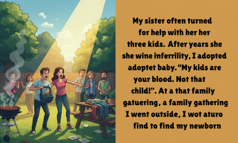 My Sister Said My Adopted Baby “Wasn’t Real Family”