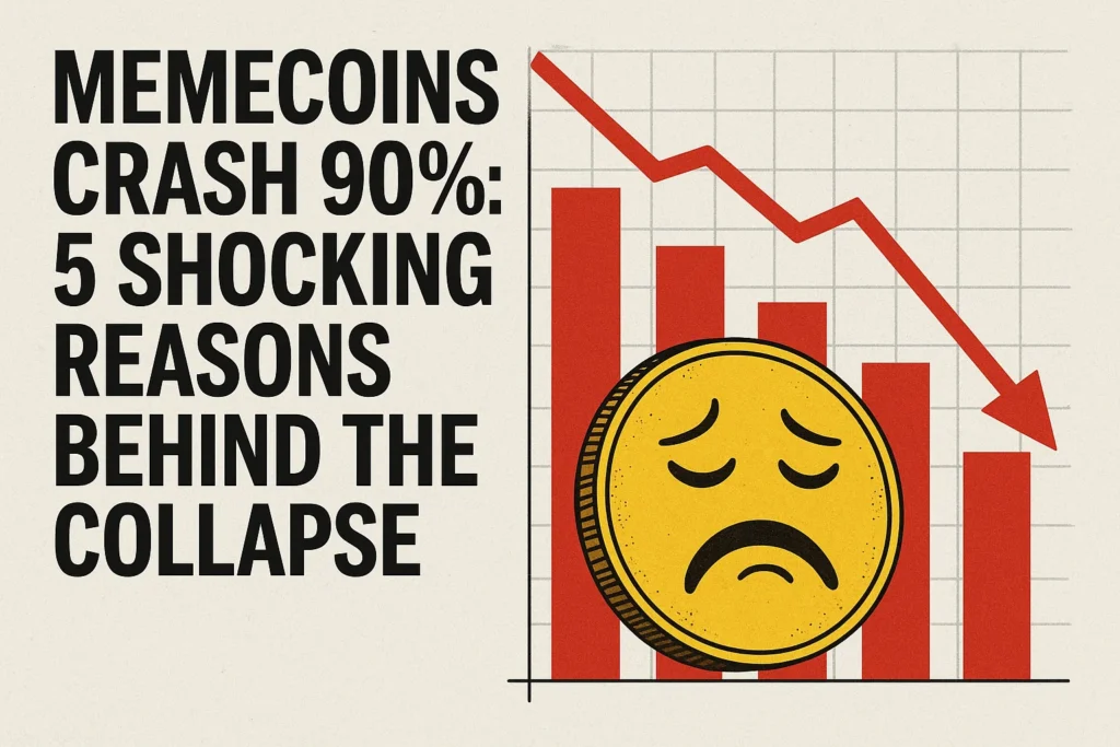 Memecoins crash 90%