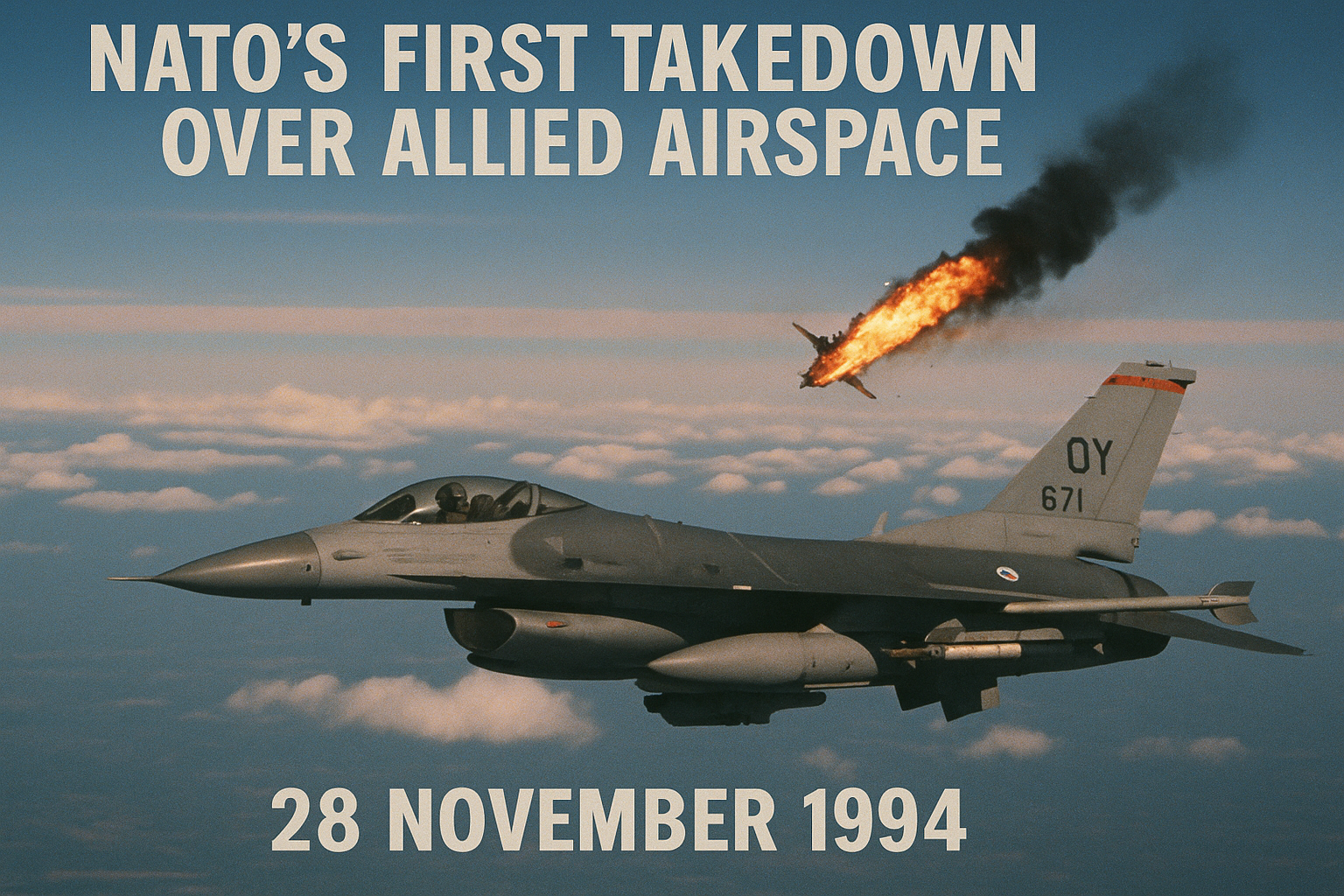 NATO’s first takedown over allied airspace
