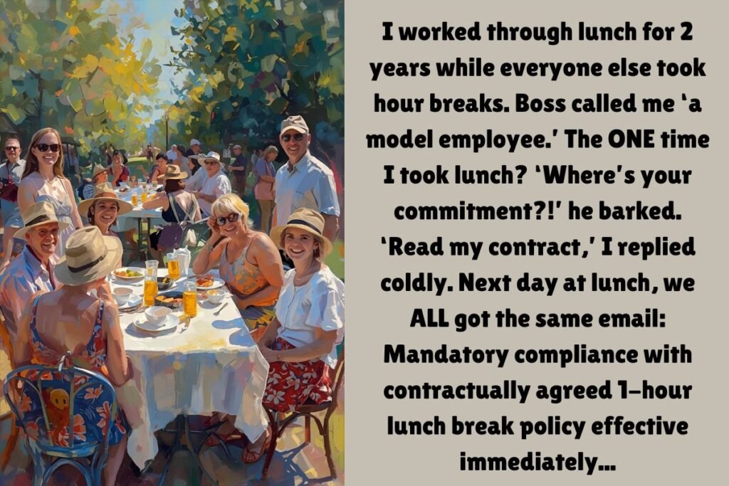 The Day We All Took Lunch
