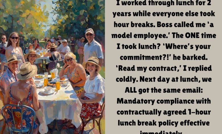 The Day We All Took Lunch