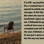 The Seat I Should not Have Given Away