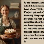 The Woman With The Cake