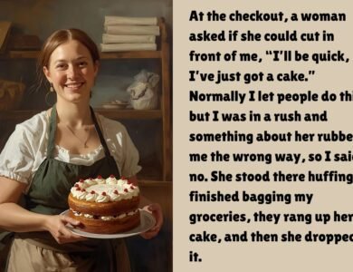 The Woman With The Cake