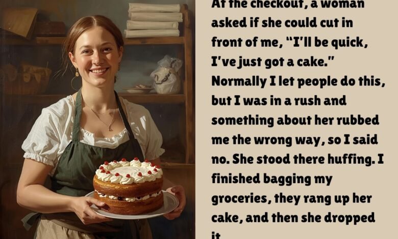 The Woman With The Cake