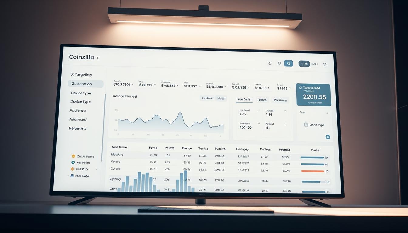 coinzilla ad platform targeting options
