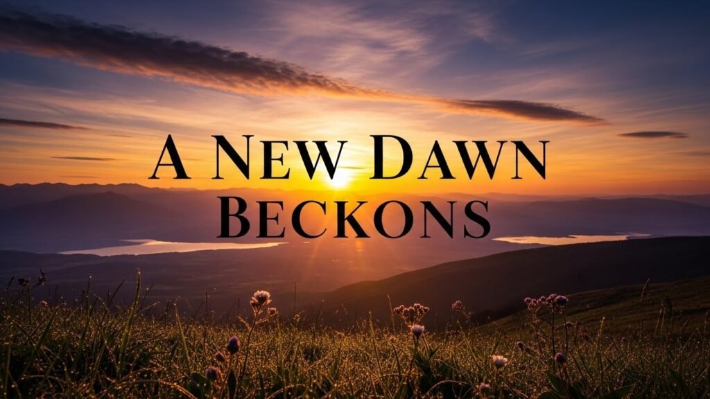 A New Dawn Beckons