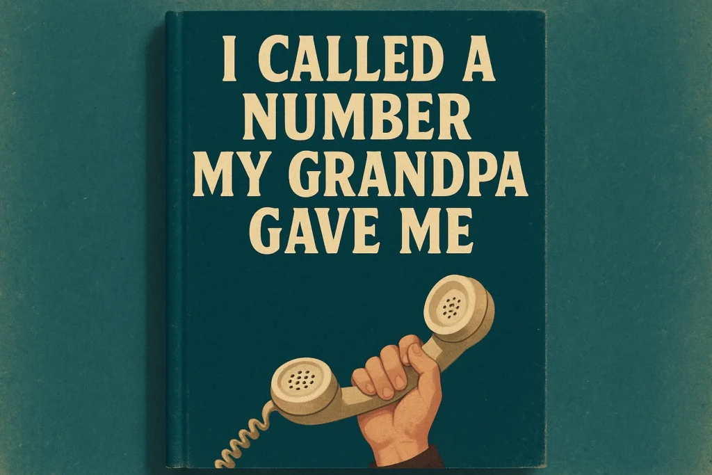 I Called A Number My Grandpa Gave Me