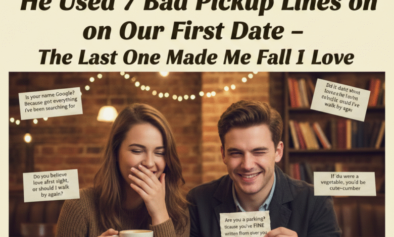He Used 7 Bad Pickup Lines on Our First Date