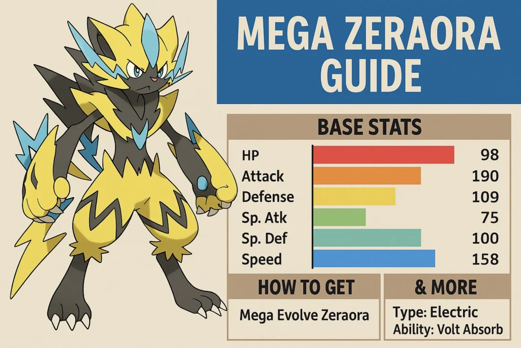 Pokemon Mega Zeraora
