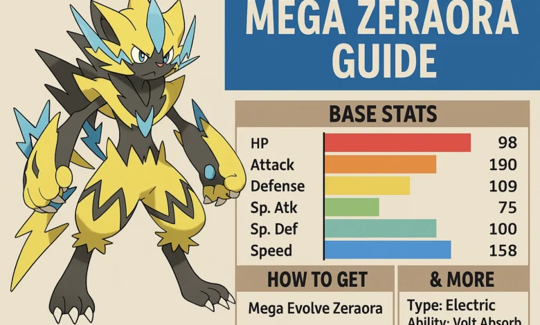 Pokemon Mega Zeraora