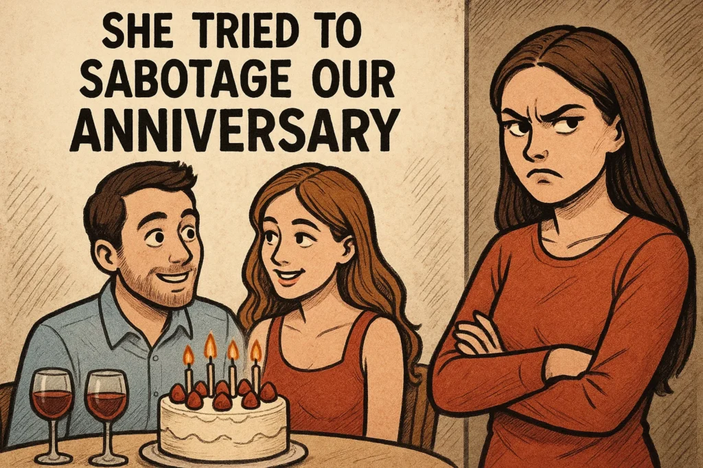 She Tried to Sabotage Our Anniversary