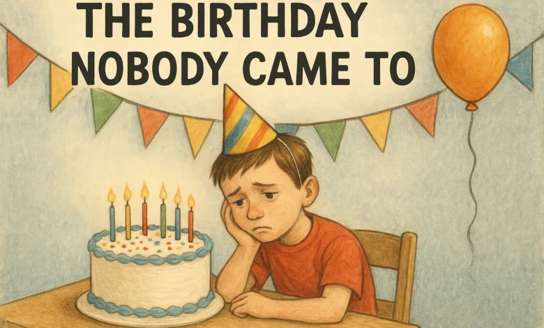 The Birthday Nobody Came To