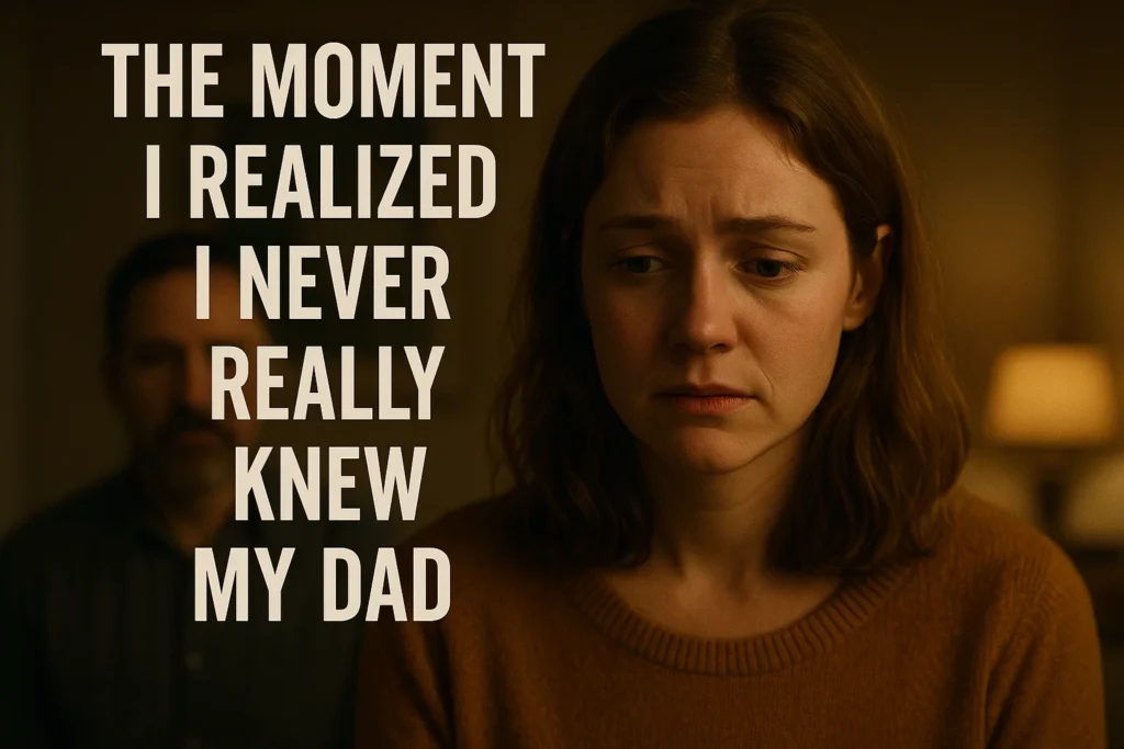 The Moment I Realized I Never Really Knew My Dad